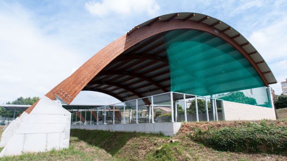 Pista de tenis en Santiago de Compostel